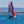 Load image into Gallery viewer, Red MiniCat 460 Esprit going for a sail on the water
